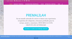 Desktop Screenshot of premalilah.cl